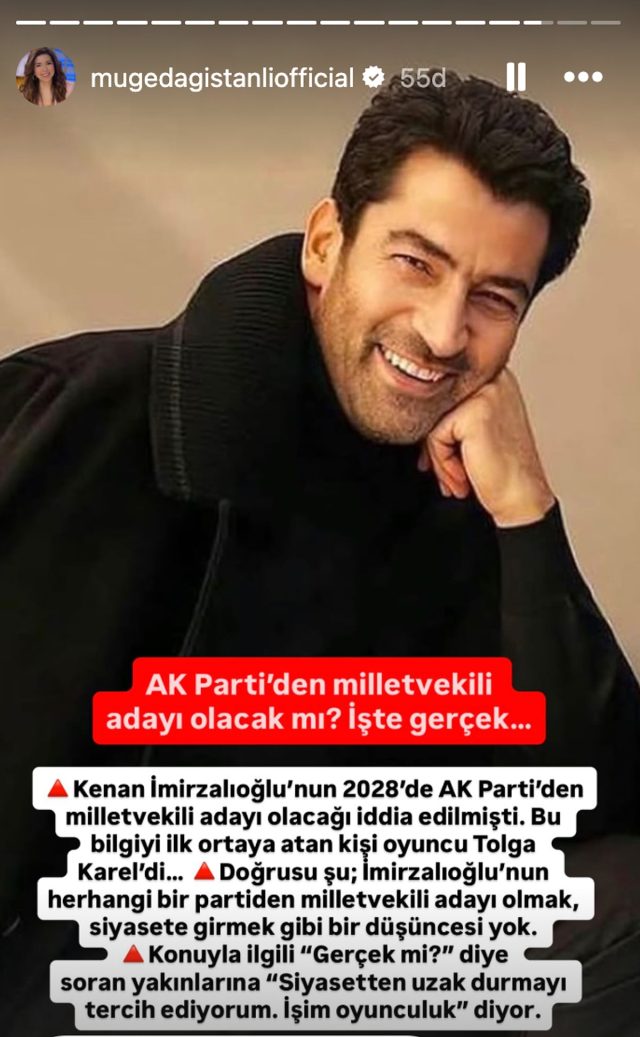 Kenan İmirzalıoğlu Siyasete mi Giriyor