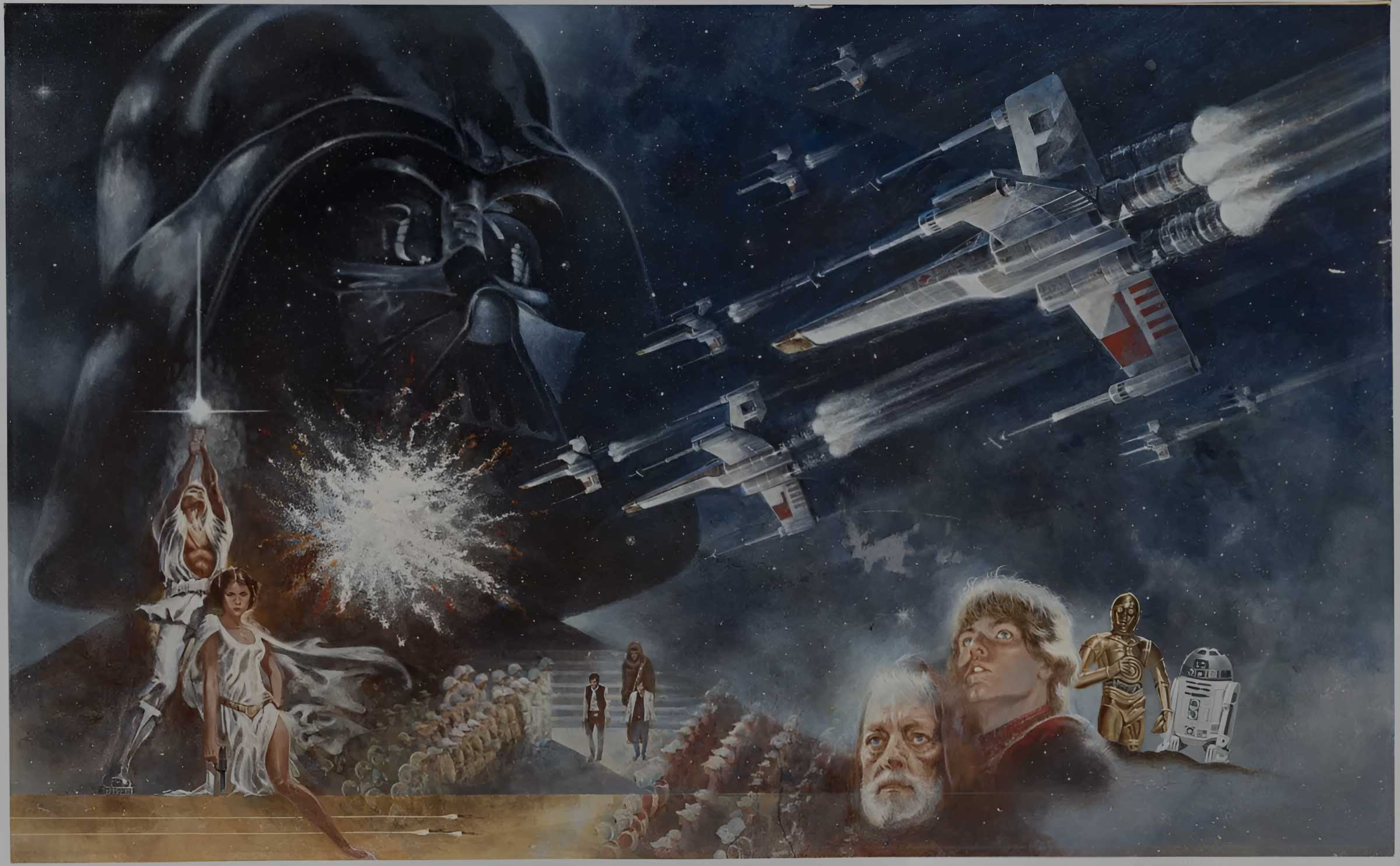 Star Wars’un İlk Tanıtım Afişi Rekor Fiyata Alıcı Buldu Sinema