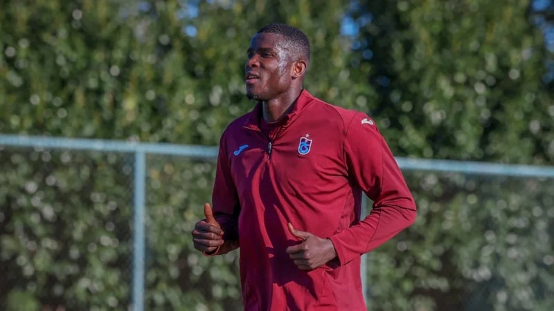 Afrika Uluslar Kupası’ndan dönen Paul Onuachu antrenmana çıktı. Trabzonspor, Kasımpaşa
