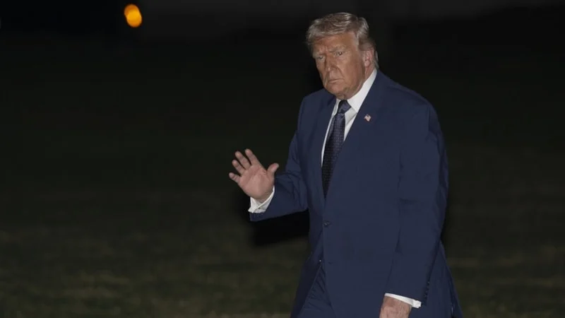 ABD Başkanı Donald Trump, New York'ta oynanan NBA final serisi