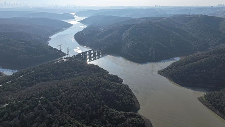 İstanbul’da baraj doluluk oranı yüzde 58,03’e yükseldi. Yağışların etkisiyle su