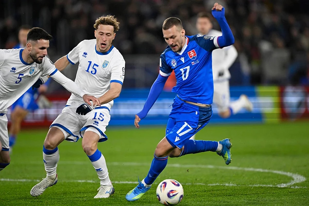 A Milli Takım’ın finaldeki rakibi Kosova oldu. Slovakya’yı 4-2 yenen