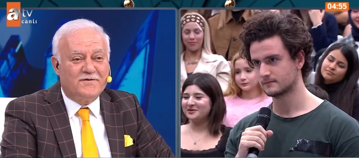 Nihat Hatipoğlu’na yöneltilen “uçakla tavaf olur mu?” sorusu gündem oldu.