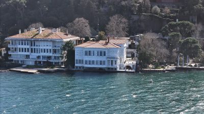 Kurtlar Vadisi dizisinin çekildiği Abud Efendi Yalısı’nın hissesi 170 milyon