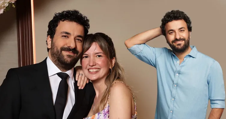 Ünlü komedyen Hasan Can Kaya, sevgilisi Duygu Karabaş ile aile