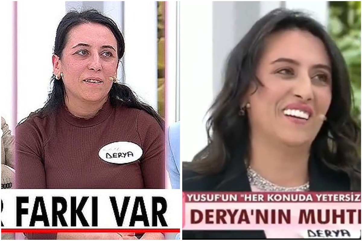 Esra Erol’da programında eşi tarafından eleştirilen Derya’nın değişimi sosyal medyada