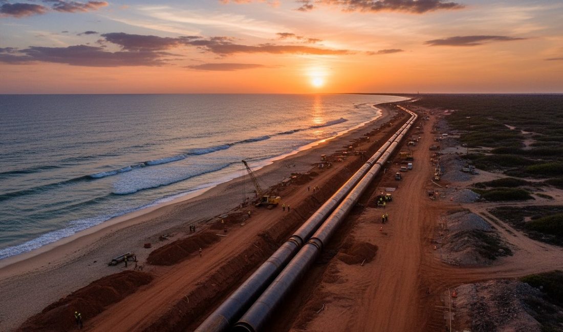 Nijerya'dan Avrupa'ya uzanacak Trans-Sahra ve Afrika-Atlantik doğalgaz boru hattı projeleri