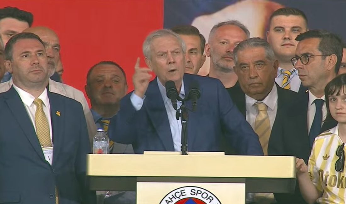 Fenerbahçe'de tarihi kongre sonuçlandı. 17 binin üzerinde oyla başkan seçilen