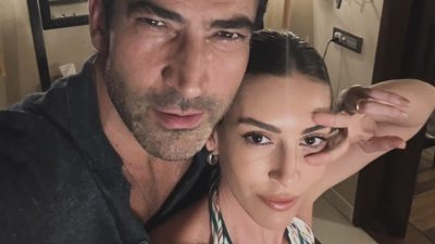 Bodrum tatillerine devam eden Kenan İmirzalıoğlu ve Sinem Kobal çifti,